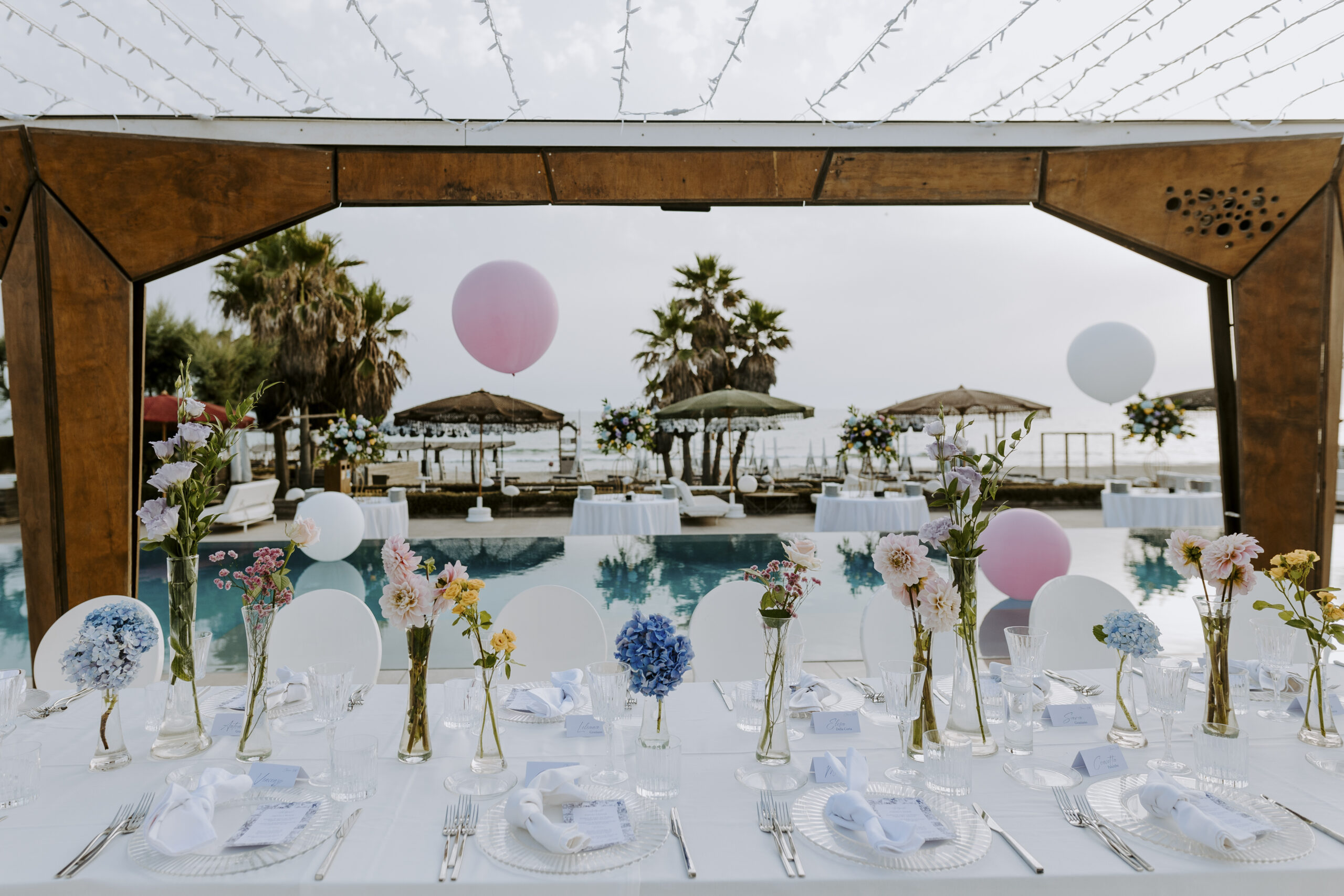 Baby shower in spiaggia